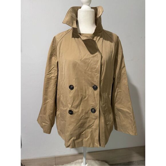 House of Harlow 1960 trench coat large button front XL - Picture 1 of 9